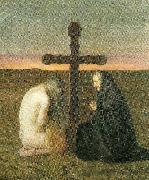 Anna Ancher sorg oil on canvas